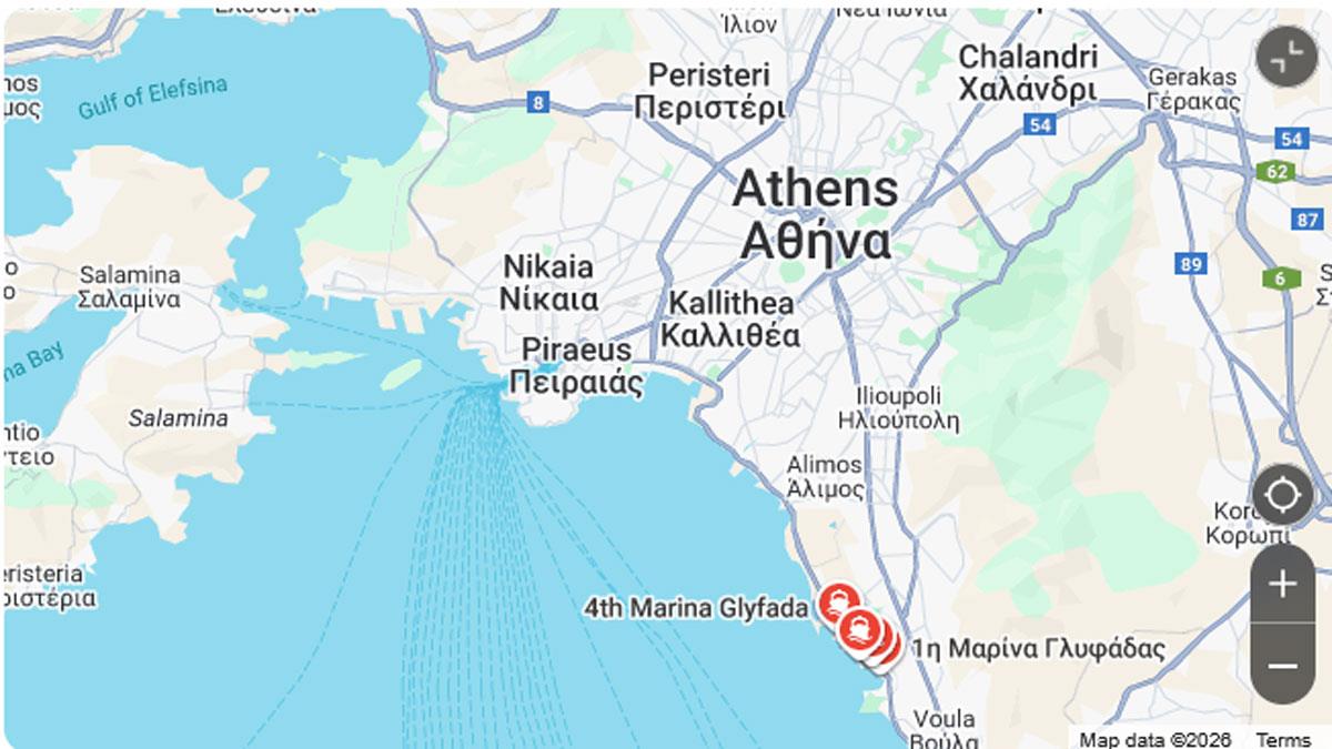 Yacht Vacation in Greece Athens